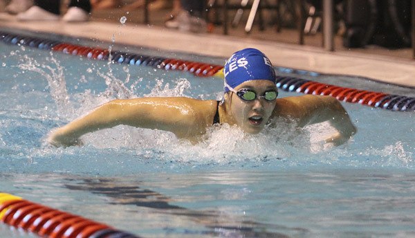 Federal Way senior Kenna Ramey has won three individual state championships for the Eagles in the 50-yard freestyle and 100 butterfly. She is looking for more this season.