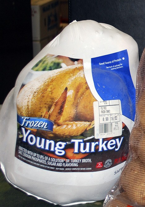 The Federal Way Food Bank does not have enough frozen turkeys