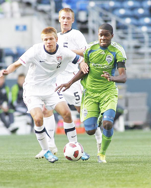Todd Beamer High School graduate Sean Okoli was called up to the United States' under-21 National Team. Okoli currently plays for the Seattle Sounders FC.