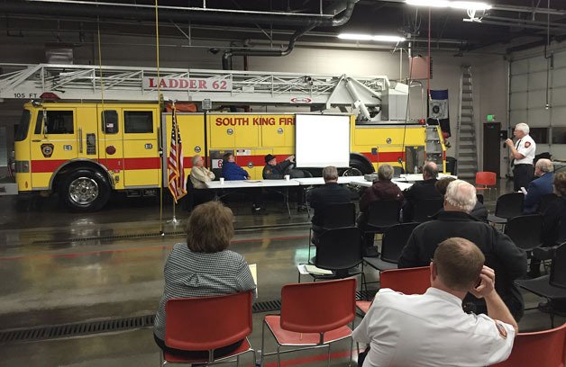 Fire commissioners were presented with a $53.7 million bond proposal for the April ballot at a meeting in February. The board recently voted to put the measure on the April 28 ballot.