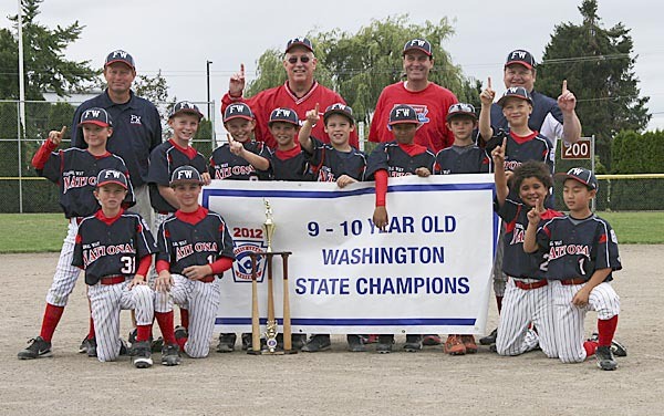 The Federal Way National Little League 9-10-year-old all-star team won the Washington State Championship Sunday with a 7-1 win over Salmon Creek in Auburn.