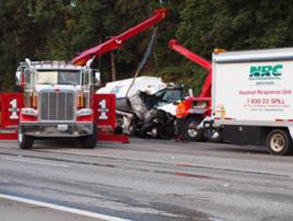 Interstate 5 was shut down for 11 hours overnight after a fuel tanker carrying 1