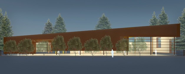 Seattle’s SGR architecture firm provided this rendering of the remodeled Federal Way 320th Library at 848 S. 320th St. Construction is expected to begin in March and last about one year.