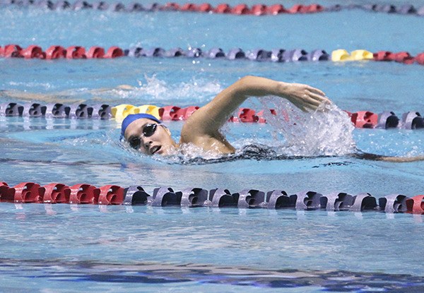 Federal Way senior Kenna Ramey won her fourth and fifth individual state championships Saturday at the King County Aquatic Center. Ramey won the 50-yard freestyle and the 100 butterfly.