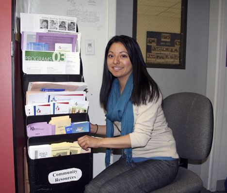 CIS School Outreach Coordinator Georgina Hernandez has been invaluable in helping families find the information and community resources necessary to ensure that children arrive at school safe
