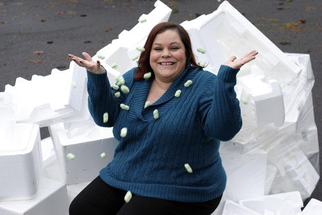 Federal Way resident Elizabeth Parks supports styrofoam recycling.