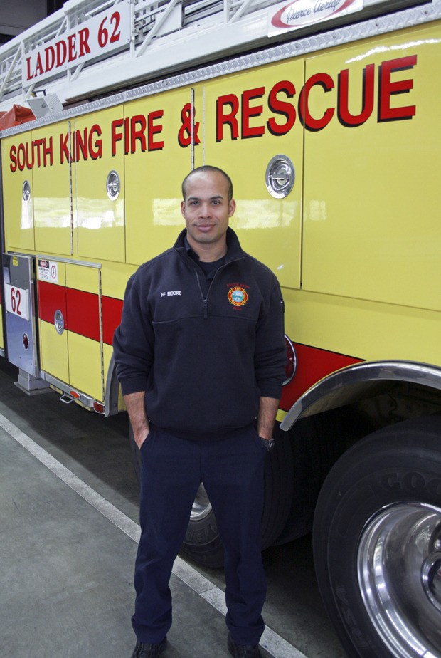South King Fire and Rescue firefighter Brian Moore