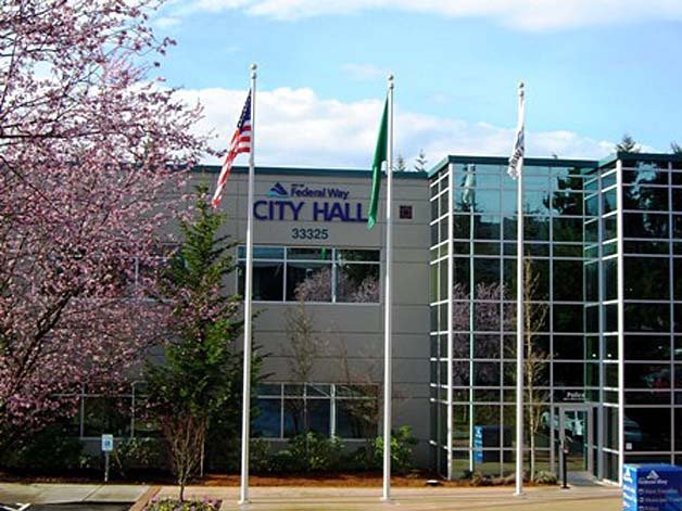 Federal Way City Hall is located at 33325 8th Ave. S.