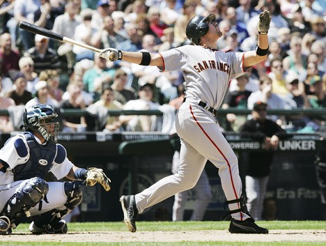 Federal Way High School grad Travis Ishikawa looks like he will start the season as the San Francisco Giants' backup first baseman and outfielder. Ishikawa came into spring training with foot problems.