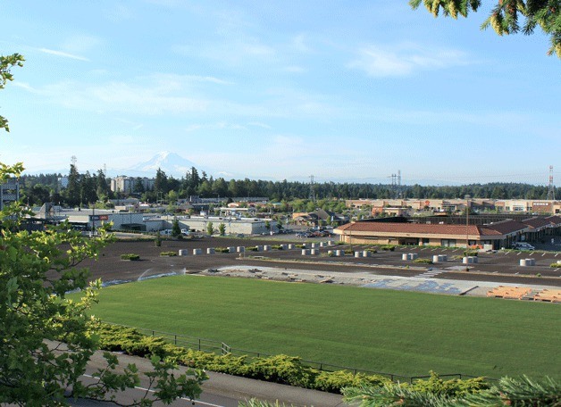 A green swath of land in downtown Federal Way will soon transform into the city's first downtown park.