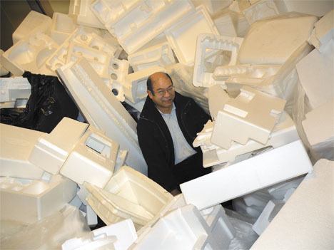 Federal Way resident Keith Ono suggested the city collect and recycle Styrofoam blocks following the holiday season. The collection was successful and the city is now looking to continue offering the service. Ono