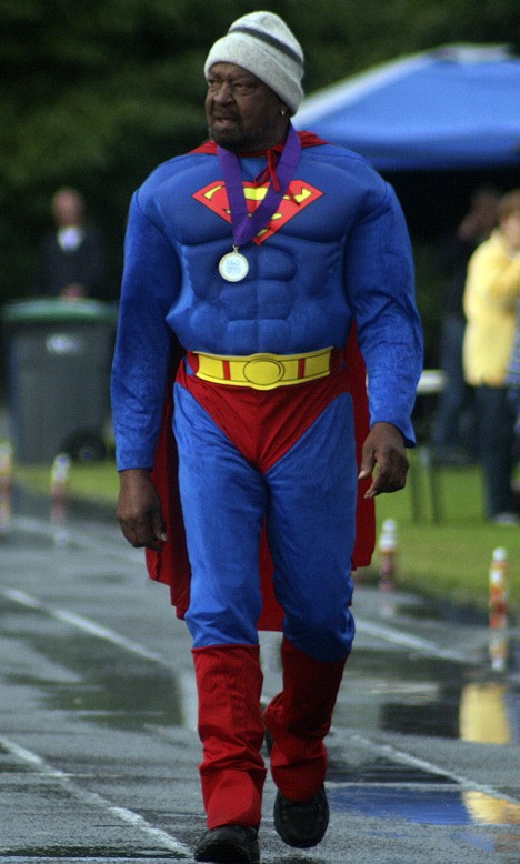 Superman made an appearance at Federal Way’s Relay for Life. The theme for this year’s event