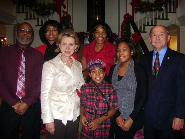 Pictured with Gov. Chris Gregoire and First Mike: Symone Bolden