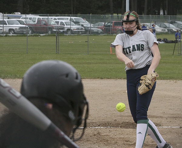 Beamer sophomore Madison Rogers threw a three-hitter with 12 strikeouts during a 5-3 win over Kentridge Friday at the SPSL Tournament. The win secured the Titans the SPSL's third seed to districts.
