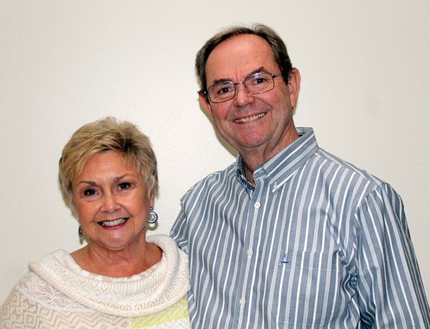 Patrick and Margery Godfrey had an unusual encounter that brought them together years after high school.