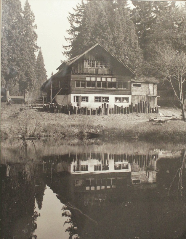 The historic Brooklake property began in the 1920s as the Wagon Wheel restaurant and eventually became the Brooklake Community Center. This photos was taken circa 1940.