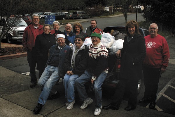 The Federal Way Community Service Club Network donated warm clothing Dec. 14 to the Multi-Service Center.