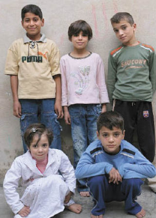 Here are some Iraqi children