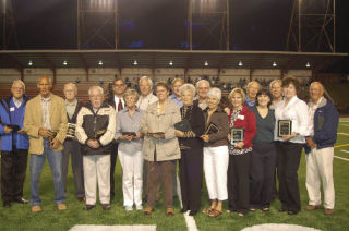 The 2008 Federal Way Athletic Hall of Fame award recipients and presenters