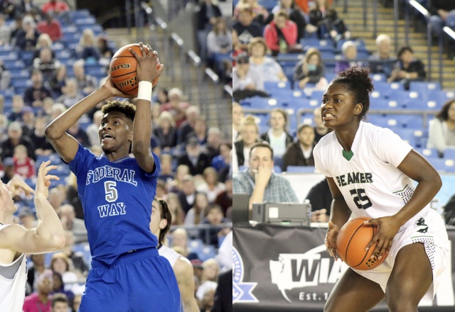Jalen McDaniels and Nia Alexander were named MVPs of the All-City teams. TERRENCE HILL