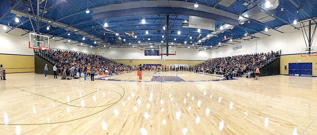 Decatur officially unveiled The Gator Dome last Wednesday to students and faculty. Contributed photo