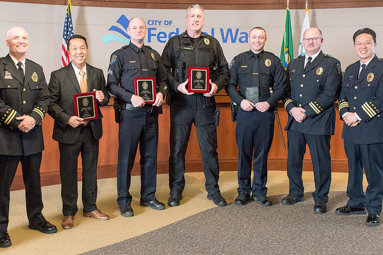 Federal Way Police Department recognizes employees
