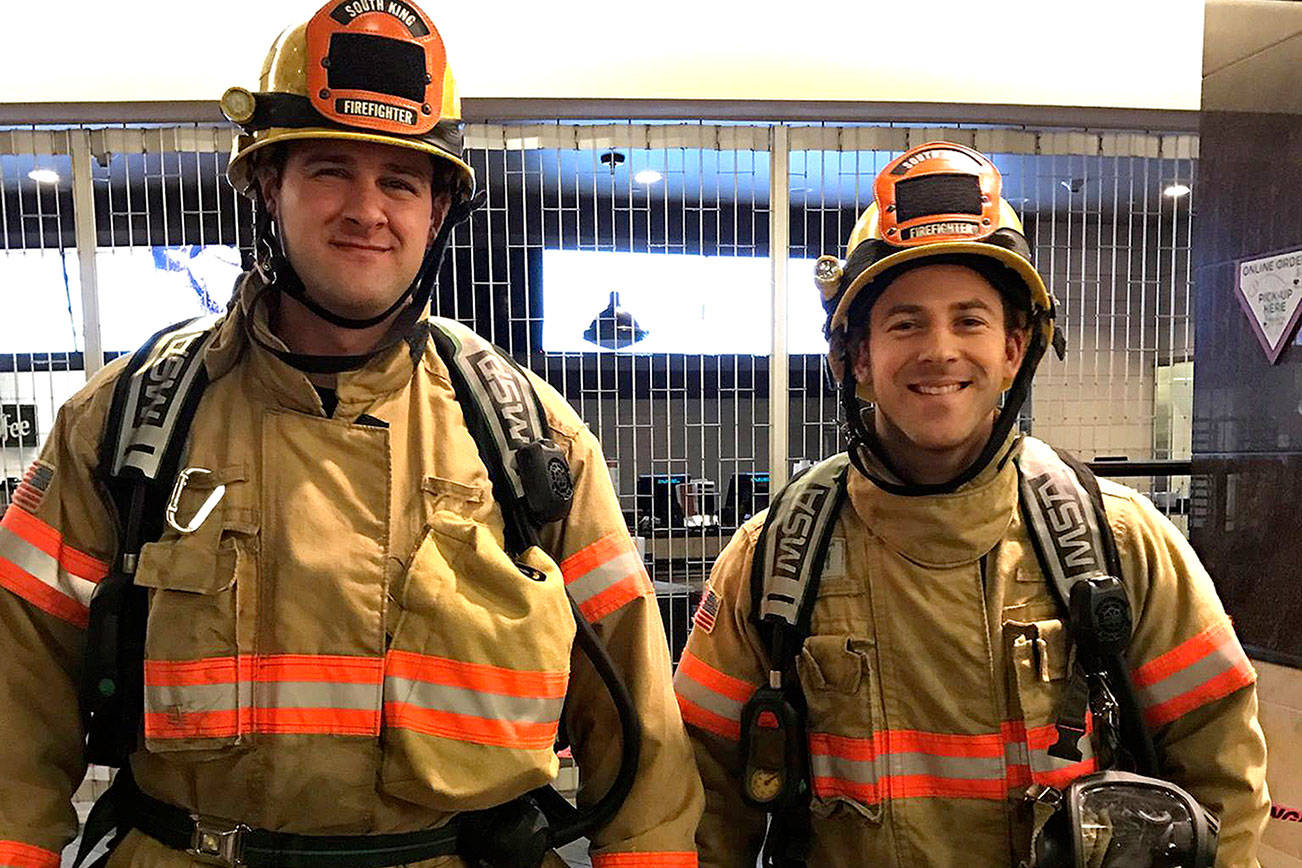 Local firefighters fight leukemia one step at a time with annual stair climb