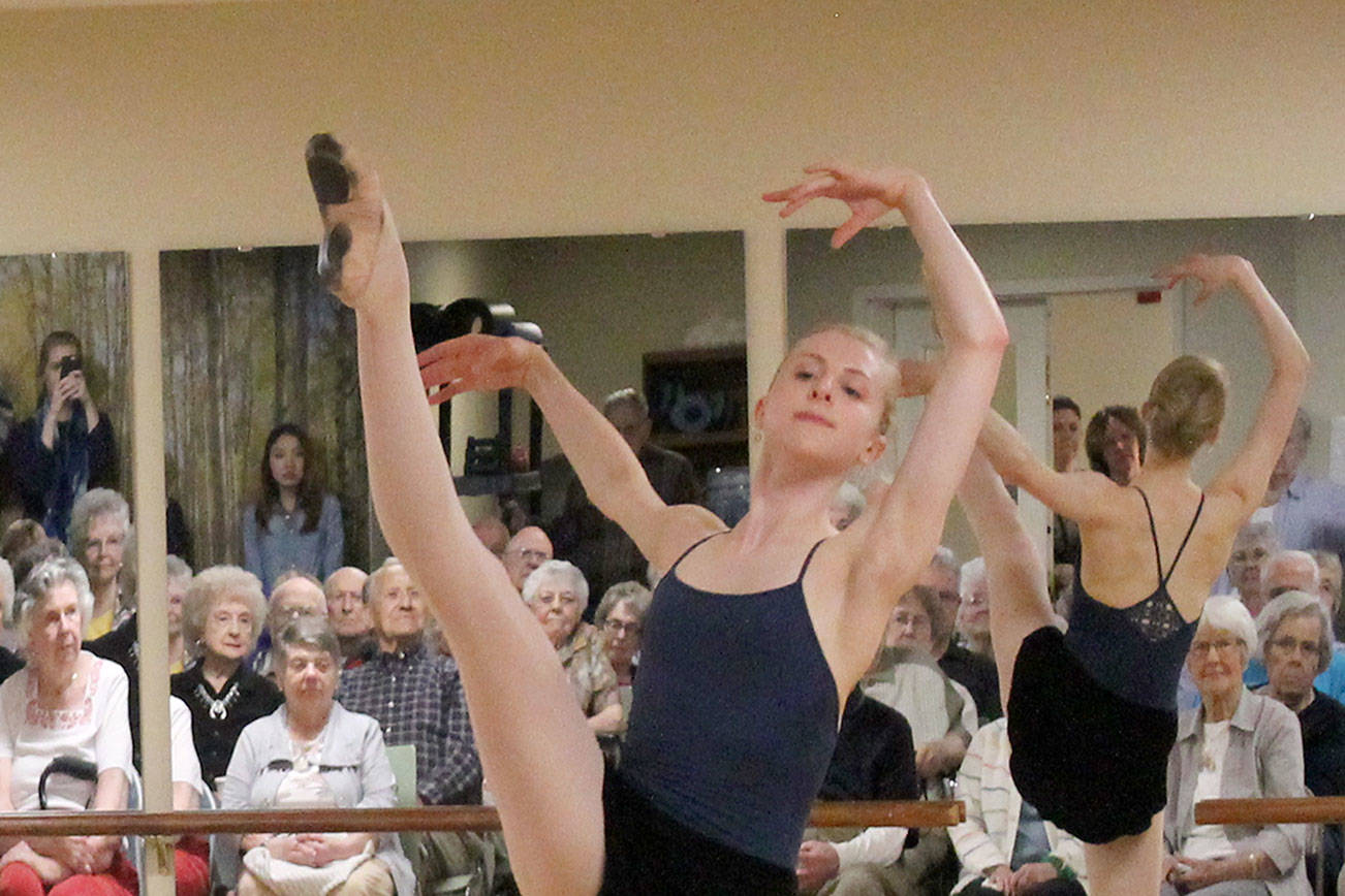 New York City ballerina performs at Village Green in Federal Way