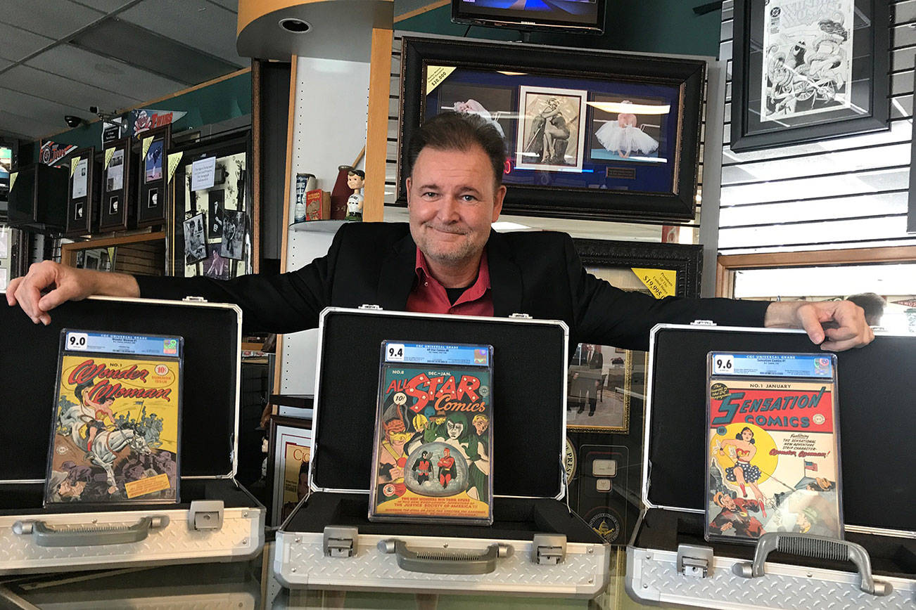 Federal Way business owner auctions rare comics, donating portion of proceeds