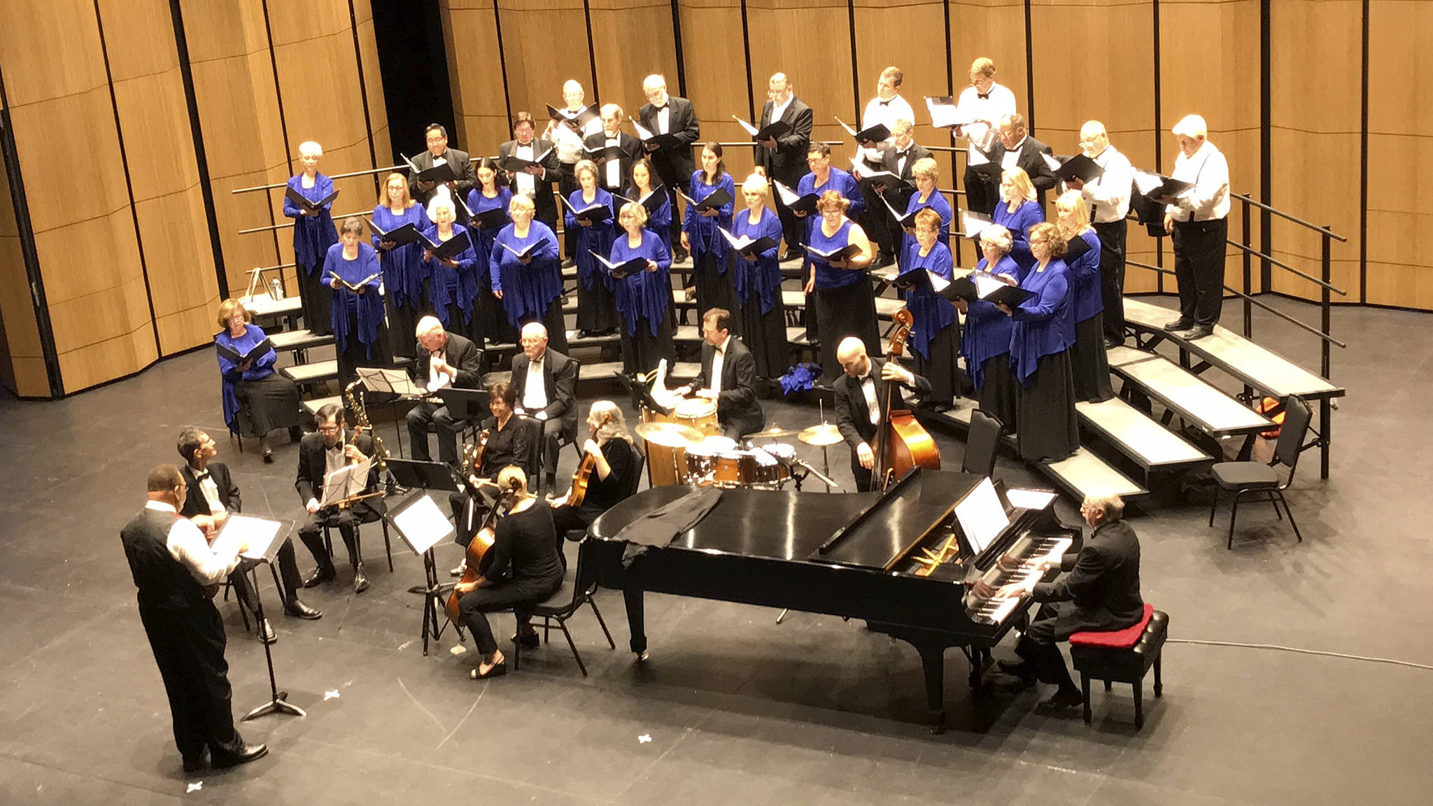 The Federal Way Chorale performs Aug. 19 at the Performing Arts and Event Center’s grand opening. The facility is located at 31510 Pete von Reichbauer Way S. For tickets and information, visit fwpaec.org or call 253-835-7010. Photo by Andy Hobbs, the Mirror