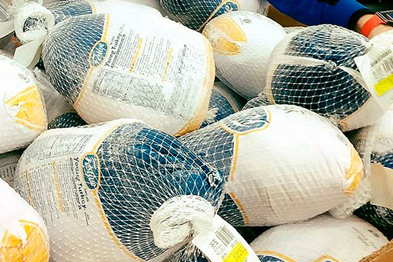 Brooklake Church collecting frozen turkeys for food bank