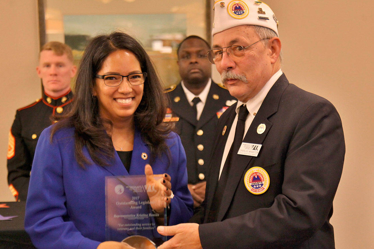 District 30 Rep. Reeves receives Legislator of the Year Award for veterans work