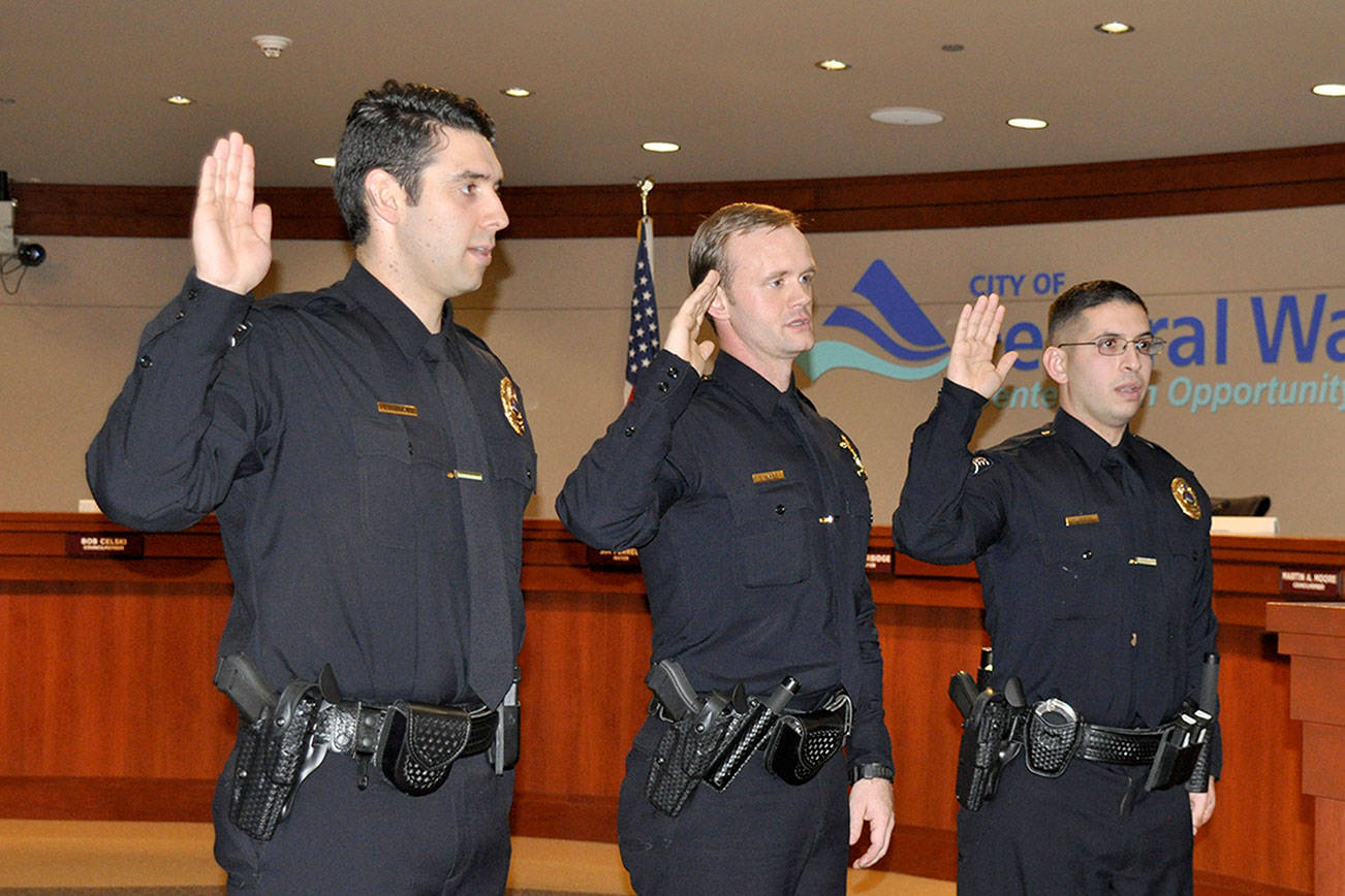 Federal Way hires three new police officers