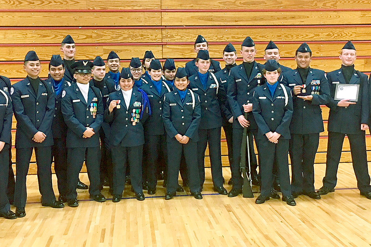 FWHS Air Force JROTC drill teams compete at championship