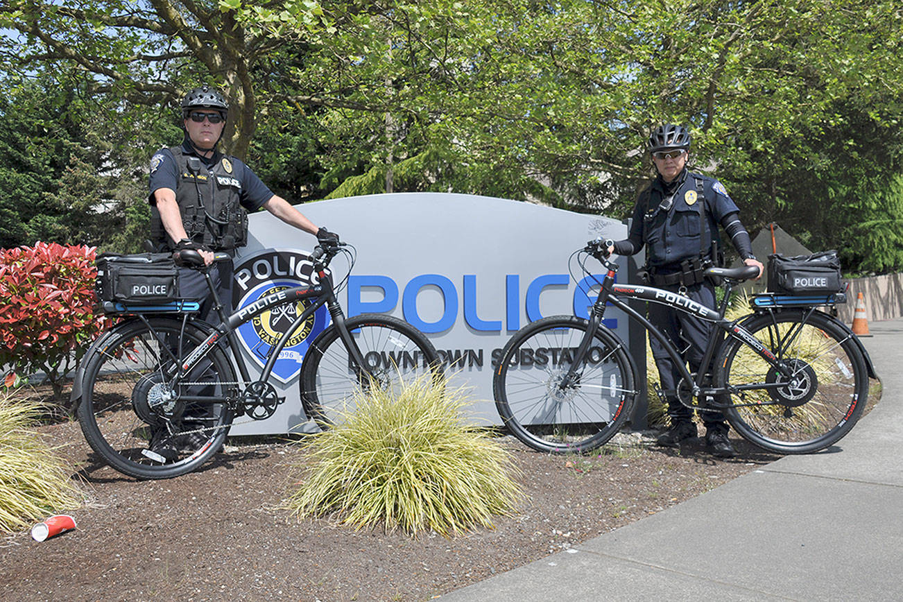 Full throttle: Federal Way Police Department outfits officers with electric bikes
