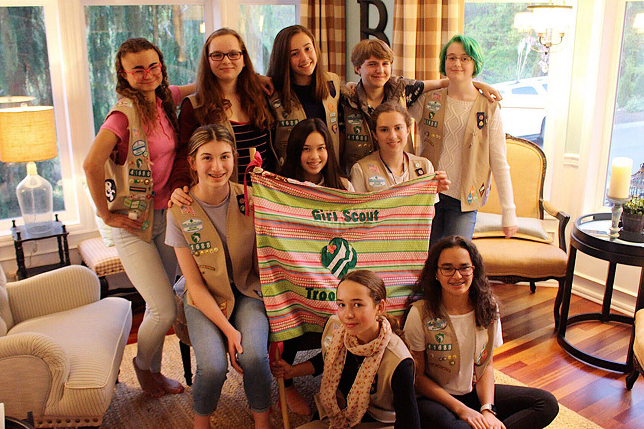 Girl Scout Troop brings color to Federal Way with lending libraries