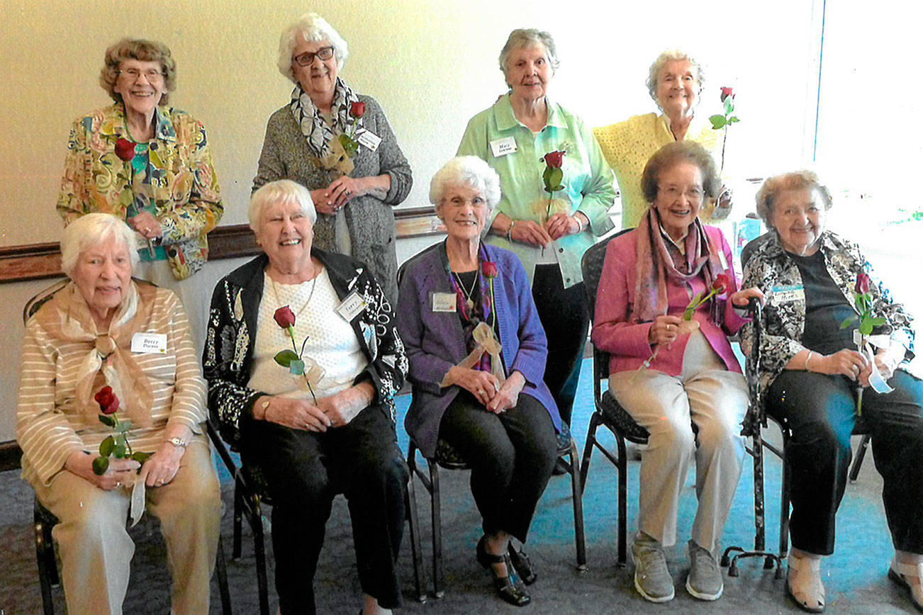 Women’s Club of Federal Way recognizes members in the 90-plus club