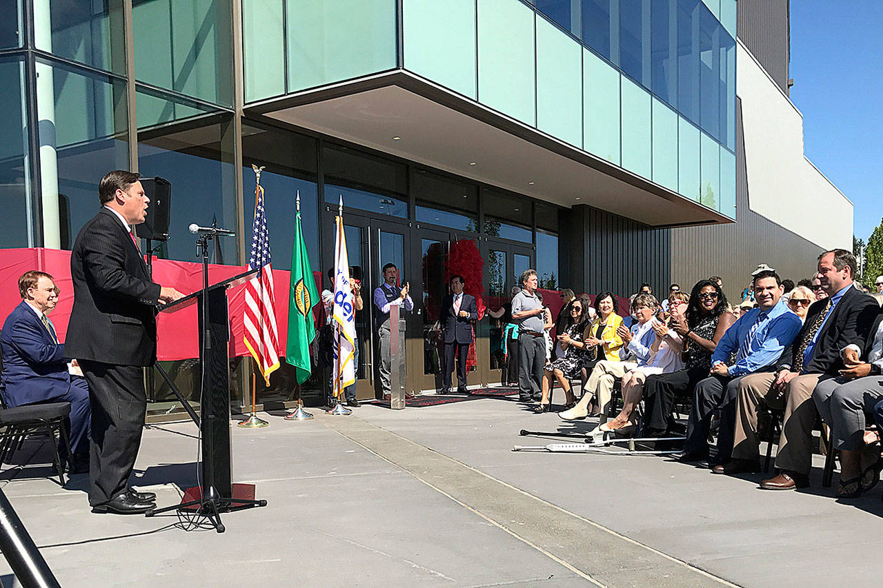 August 2017 file photo of grand opening ceremony at the Federal Way Performing Arts and Event Center.