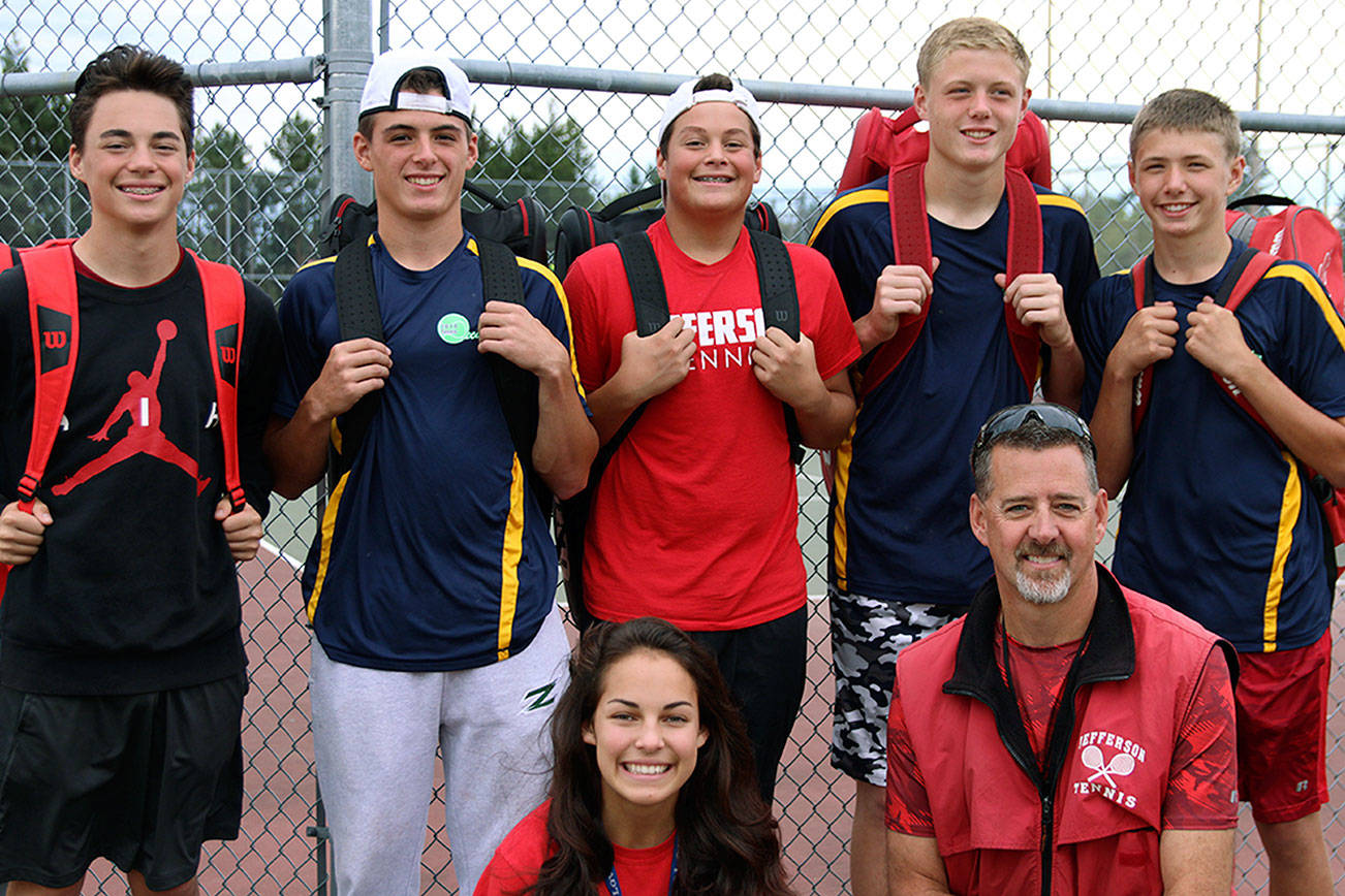 Two sets of tennis twins battle for league lead