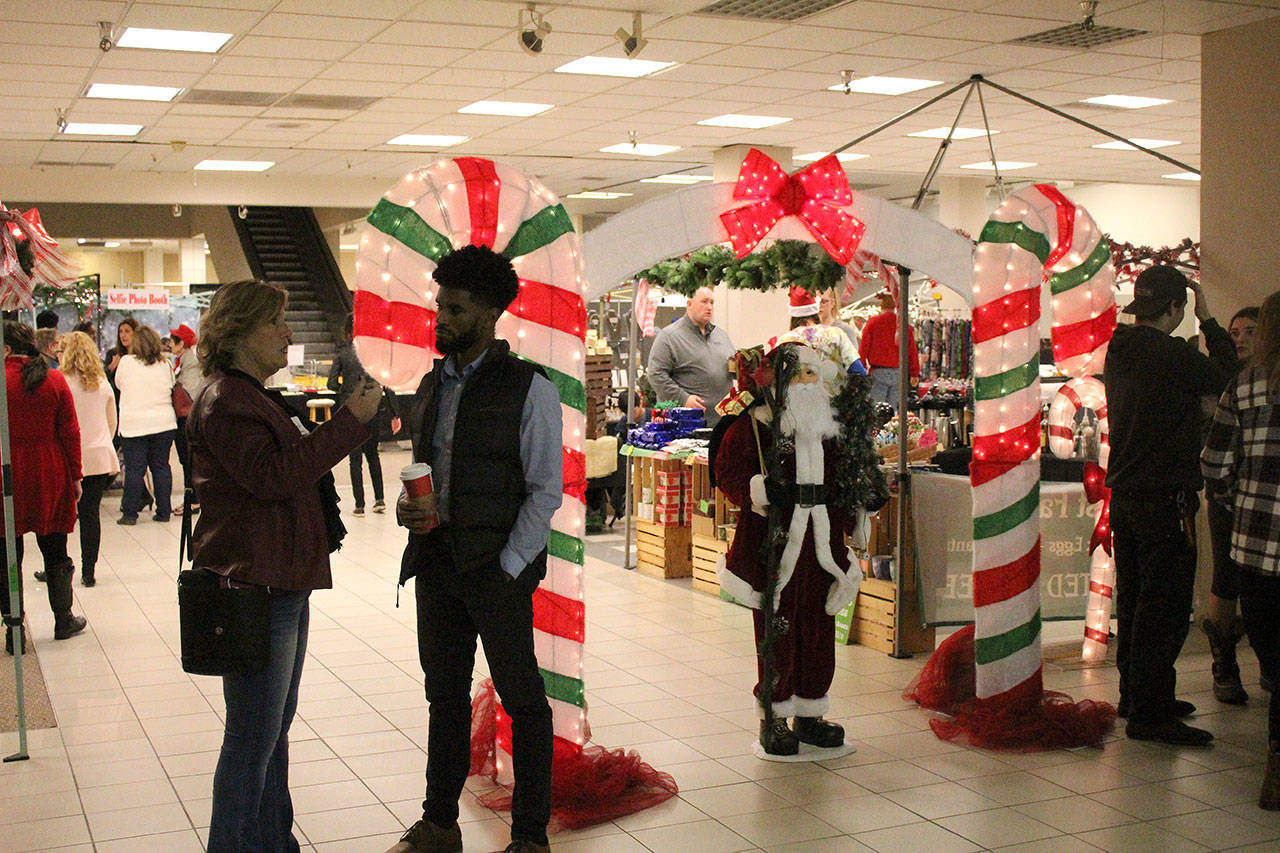 Candy Cane Lane is located in the former Sears building at the Commons Mall. Olivia Sullivan/staff photo