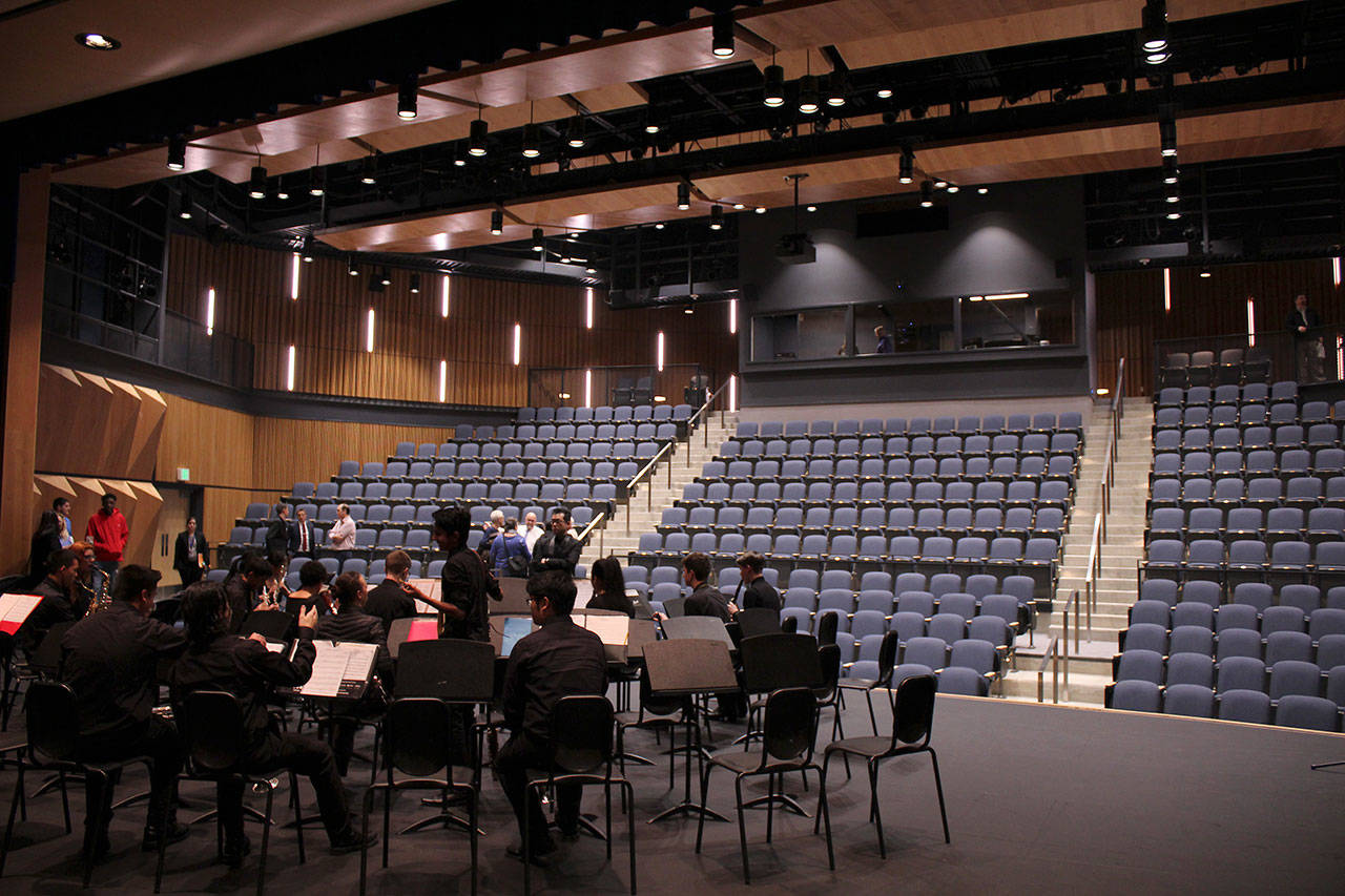 The FWHS performing arts theater seats 400. Olivia Sullivan/staff photo