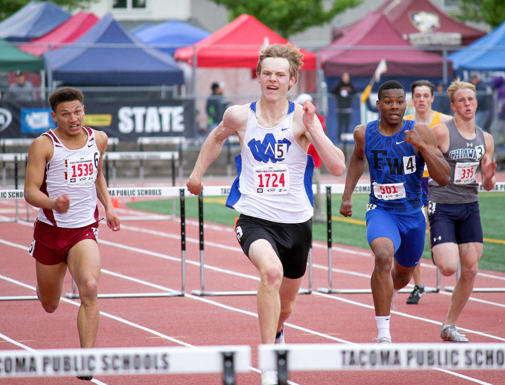 Heck of a finish girls and boys 4A state track meet results Federal Way Mirror