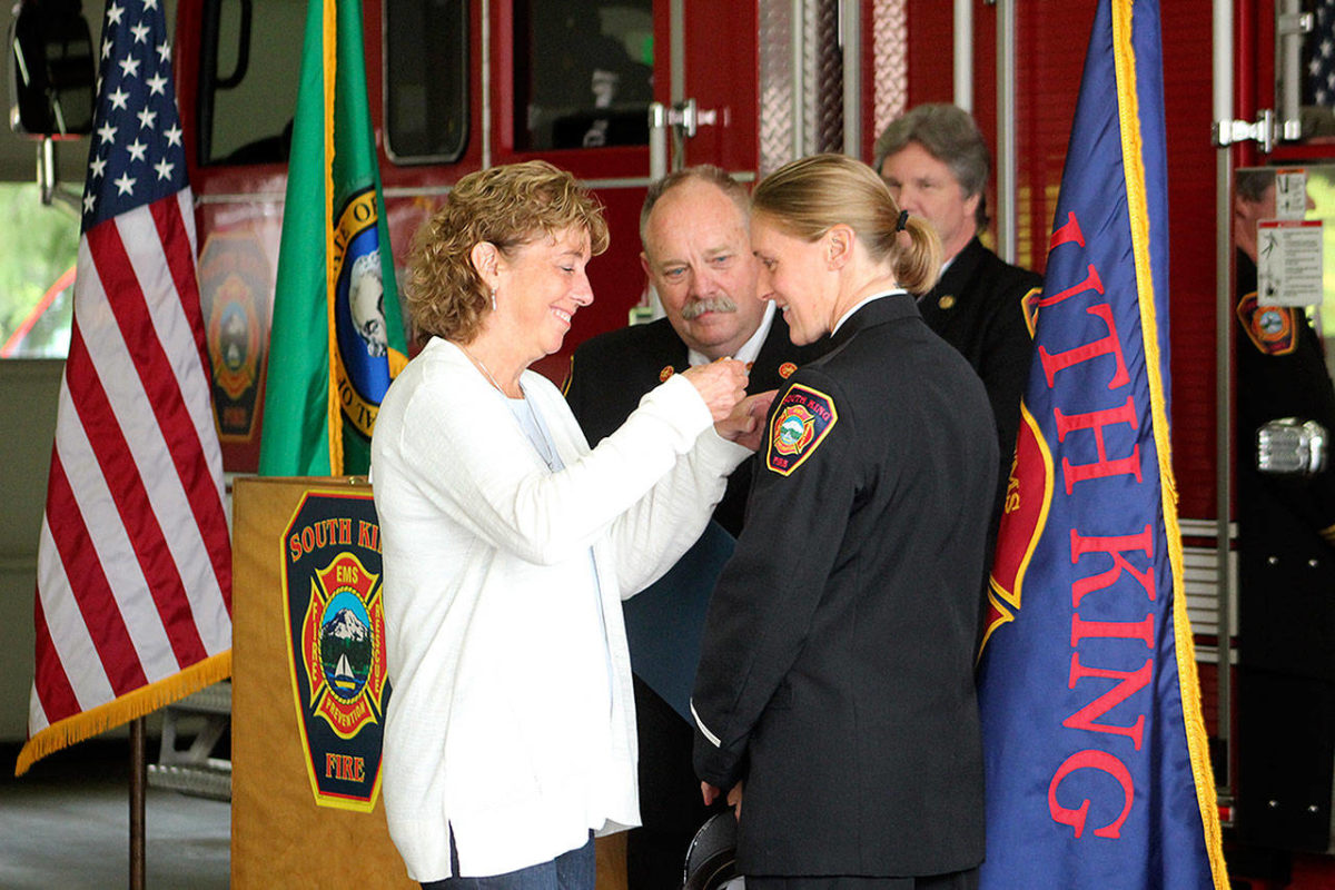 12 South King Fire and Rescue members honored at promotion ceremony