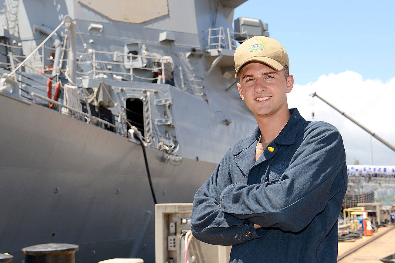 Federal Way native serves aboard U.S. Navy guided-missile destroyer in Pearl Harbor
