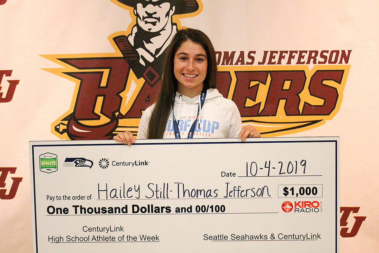 Thomas Jefferson’s Hailey Still recognized as CenturyLink High School Athlete of the Week