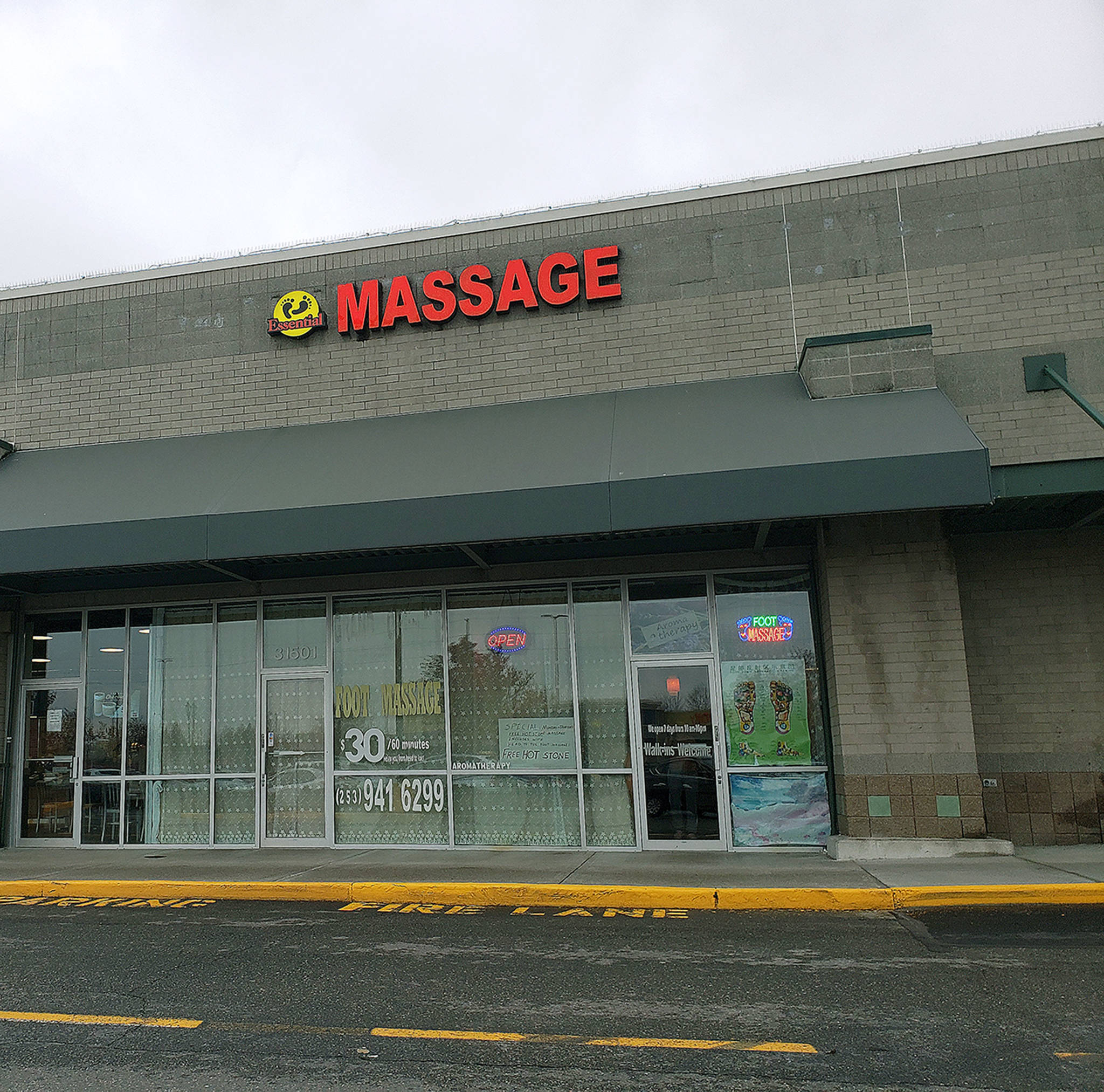 Third alleged sexual assault reported at Federal Way foot massage business in three years