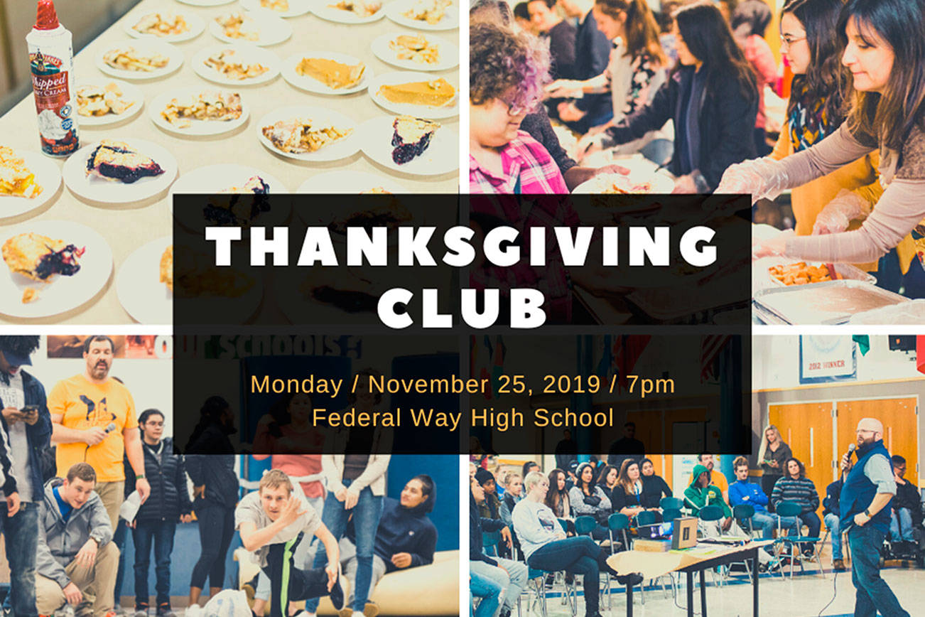 Federal Way Young Life to host 15th annual Thanksgiving feast for local teens