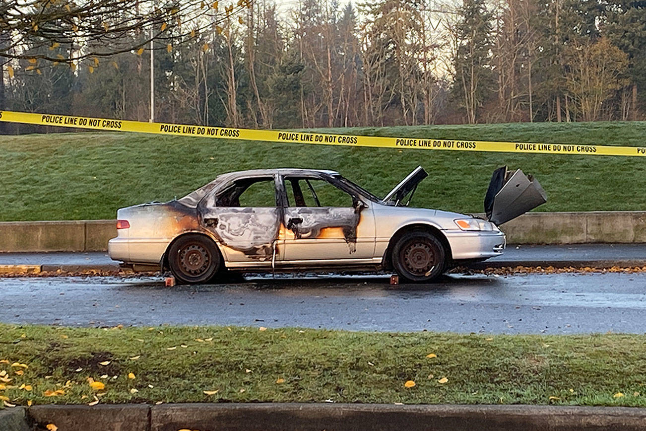 Federal Way police investigating car fire fatality at Celebration Park