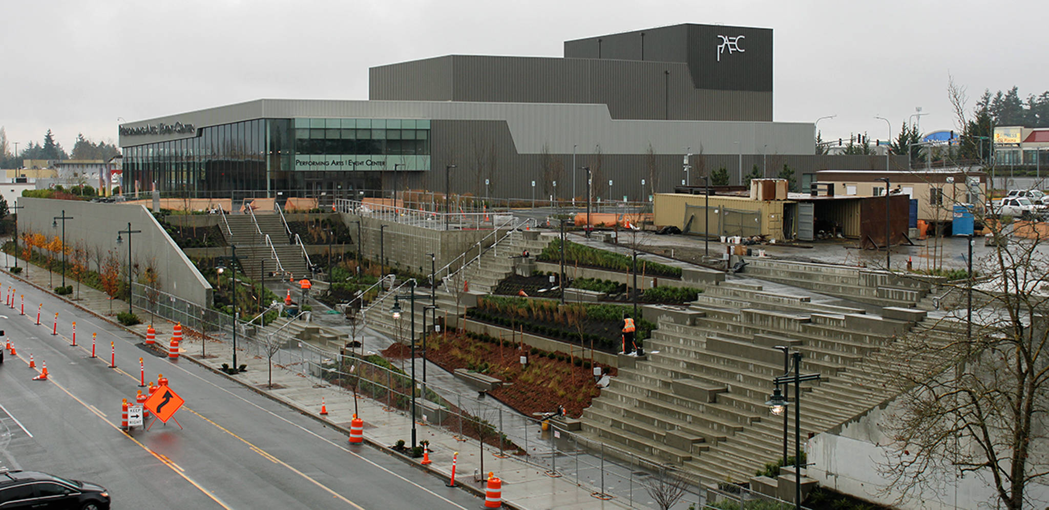 Federal Way hosts ribbon-cutting ceremony for Town Center steps project
