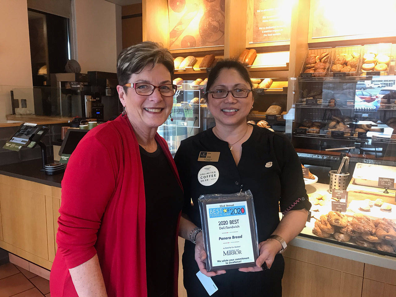 Panera Bread won first place for Best Deli/Sandwich. Courtesy photo